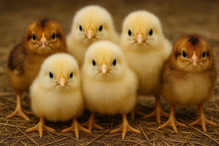 Poussins d'un jour premium