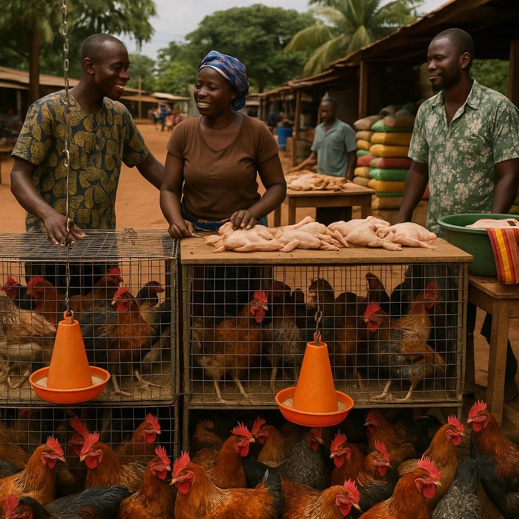 Le marché du poulet sans antibiotiques : une tendance en mutation