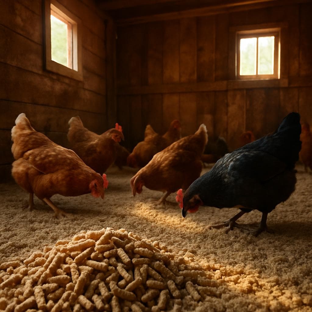 Litière en pellets de paille : une alternative prometteuse pour les éleveurs ivoiriens