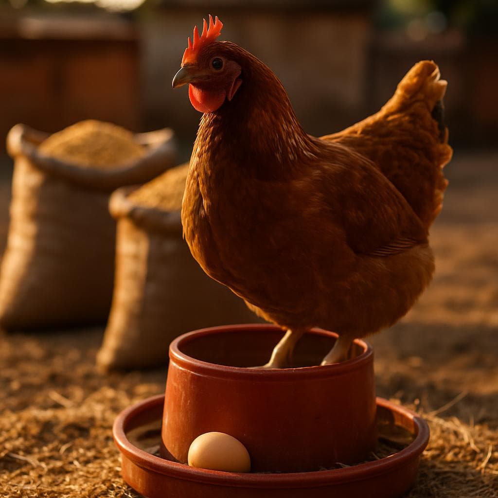 Optimiser la production d'œufs grâce aux lipides alimentaires