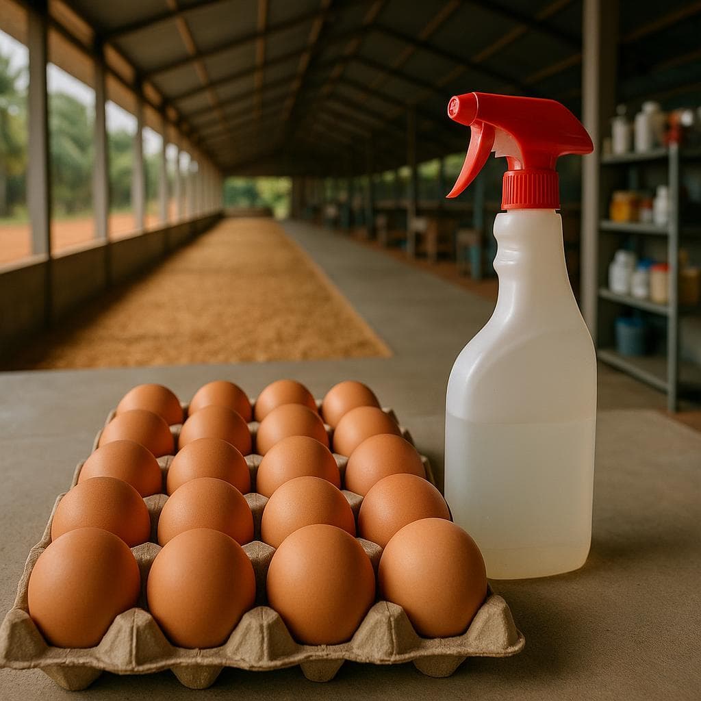 Techniques de désinfection des œufs avant incubation : méthodes et produits