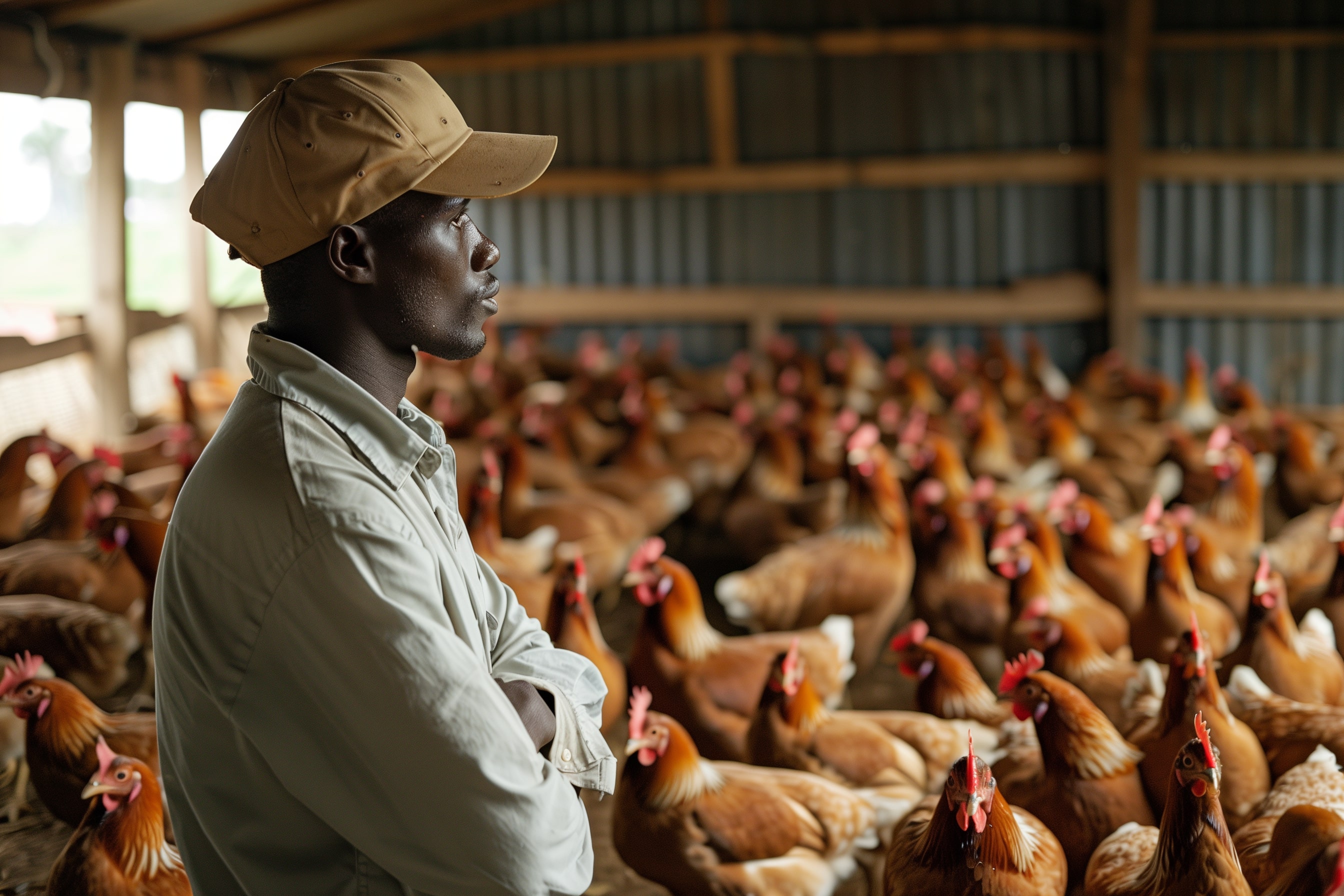 Production d'œufs frais Nextekci - Pondeuses rousses d'Agnibilékrou