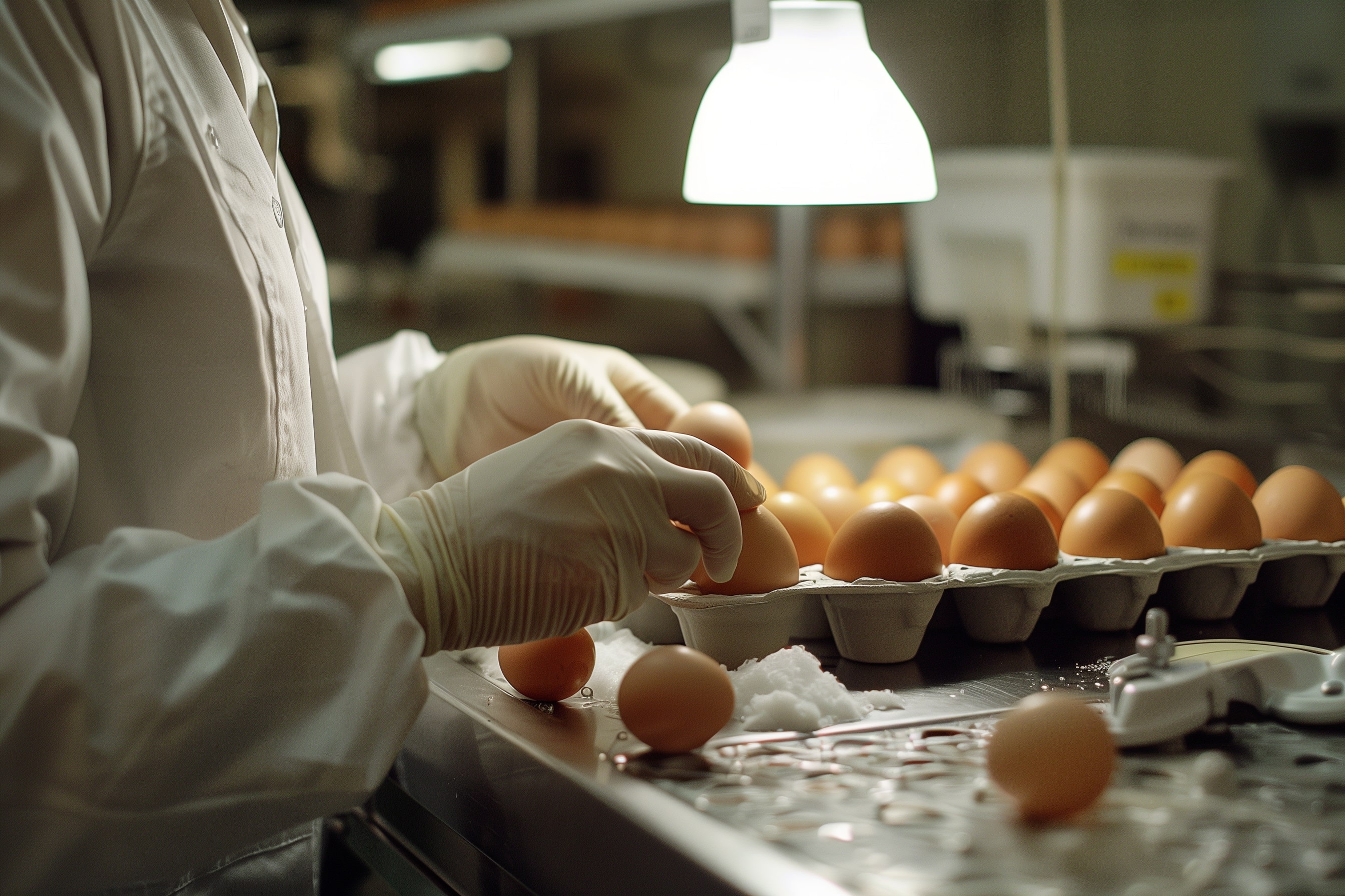 Contrôle qualité des œufs Nextekci